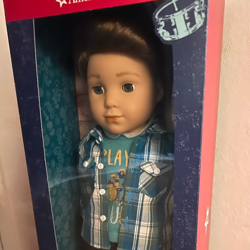 American Girl Doll Logan Boy Doll